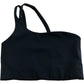 Girlfriend Collective Uma One Shoulder Bra Black XS Women's Activewear