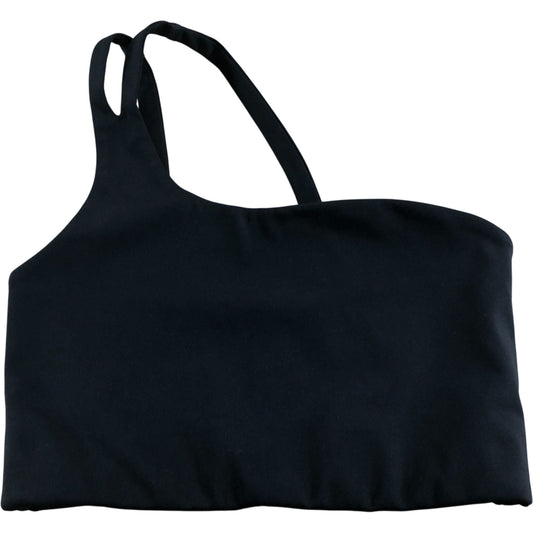 Girlfriend Collective Uma One Shoulder Bra Black XS Women's Activewear