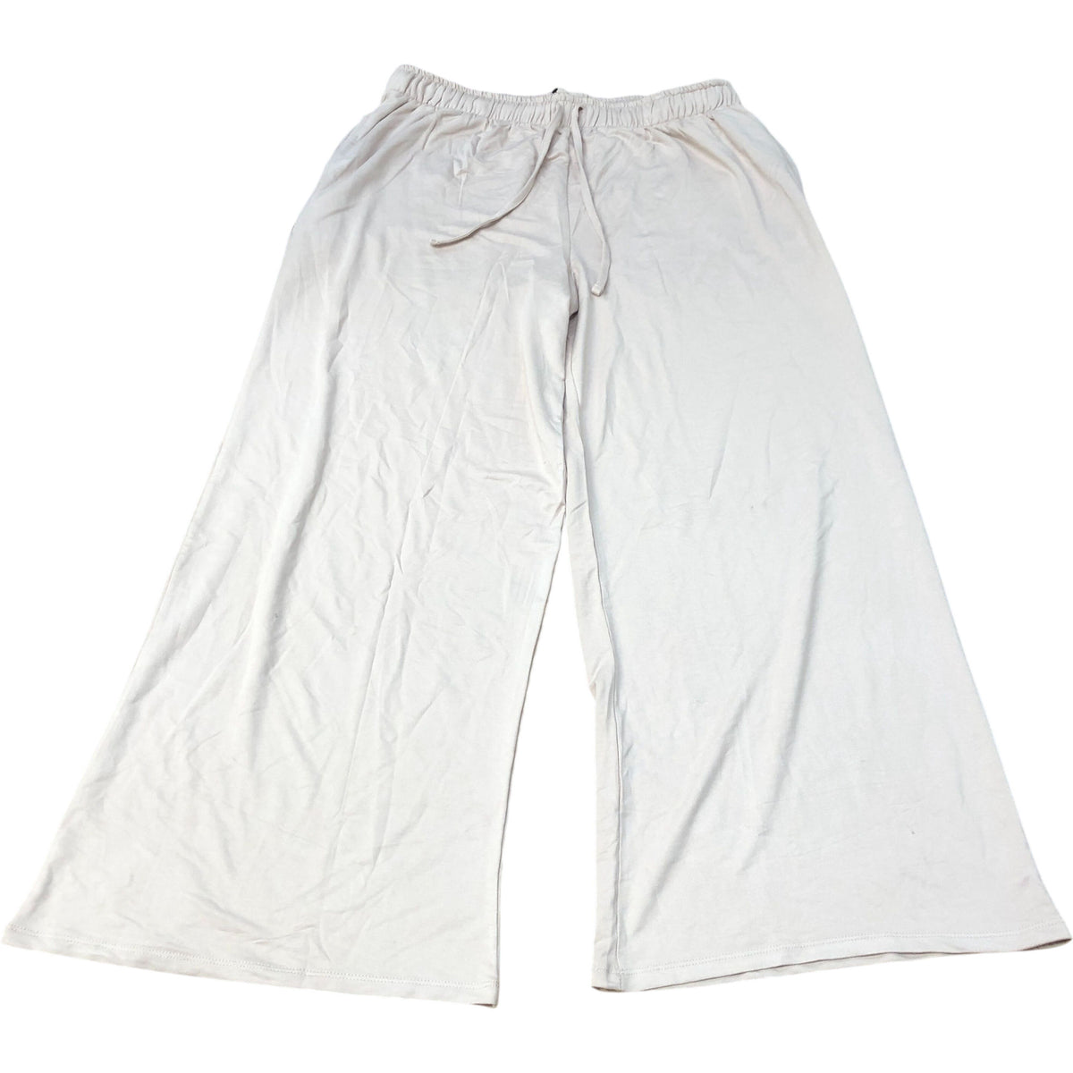 Beige Loungewear Trousers Soft Stretch