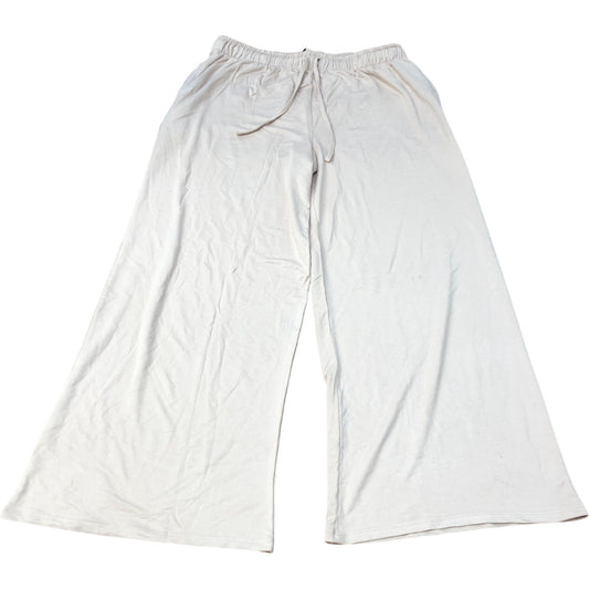 Beige Loungewear Trousers Soft Stretch