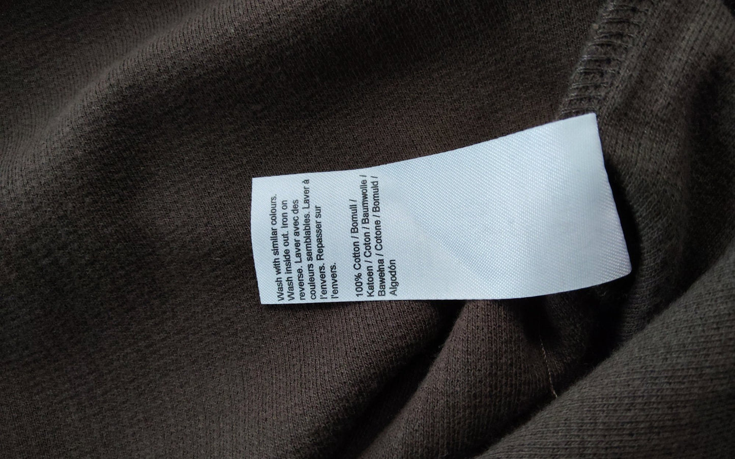 River Island Brown Ribbed Polo Shirt UK XL Men's Short Sleeve Casual Top