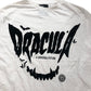 Universal Monsters Dracula T-Shirt M Men's White Cotton Graphic Tee