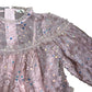 Angel & Rocket Girls Dress Size 6-7 Years Pink Sequined Floral Occasion Wear