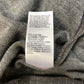 River Island Women's Skirt Size 20 Grey Pinstripe Design with Belt