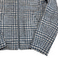 River Island Brown Check Wool Blend Zip Up Trucker Jacket