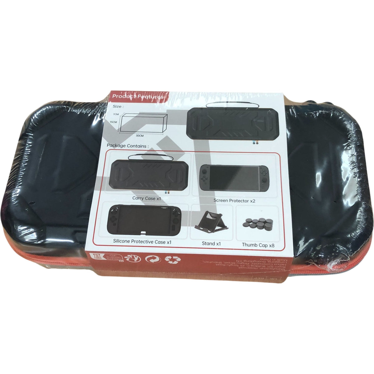 Hosanwell Carry Case For Nintendo Switch 2 Hardshell Protect Travel Bag