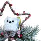 Owl Star Tree Topper Decoration Seasonal Holiday Ornament