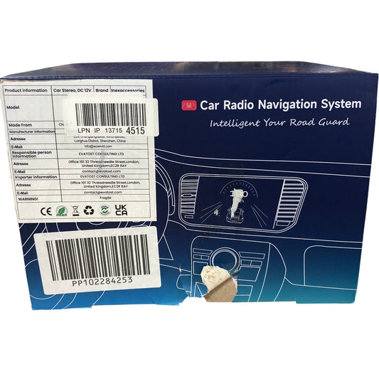 Inexaccessories Car Radio Navigation System 7 Inch Touchscreen Stereo UK