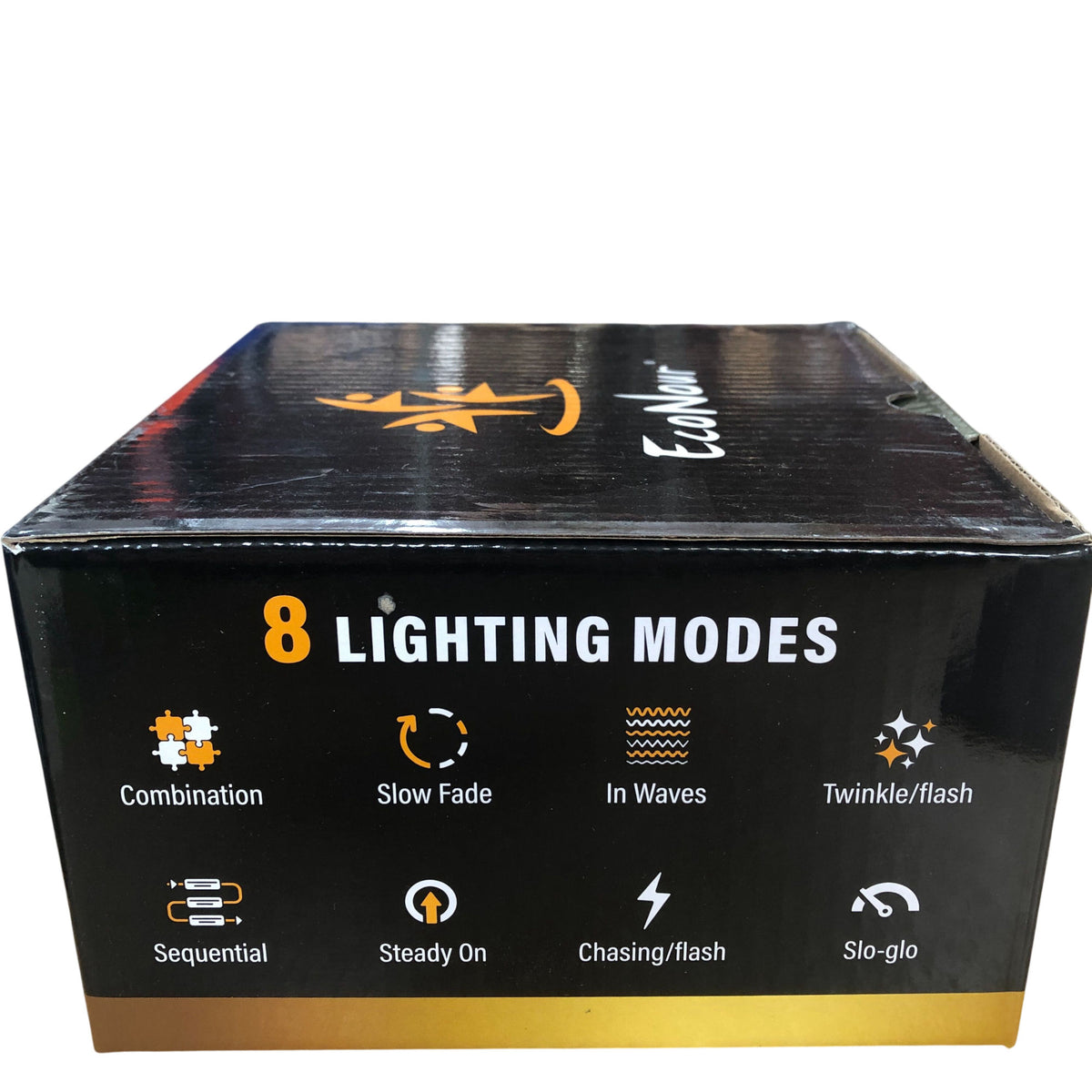 EcoNour 400 Led Christmas Tree Lights Multicolor 8 Lighting Modes Mains Plug