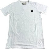 AVANTGARDE Sawton T-Shirt Men's Cotton Blend White Short Sleeve Top Size Small