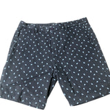 Fluid Shorts Cotton Grey Printed Men's Casual Wear Medium