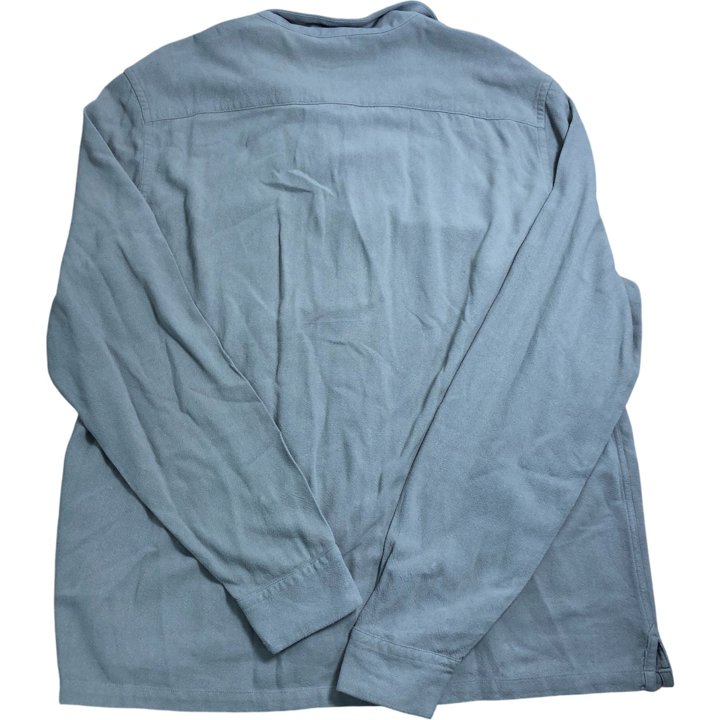 AllSaints Relaxed Fit Shirt L Whisper Grey Long Sleeve Casual Wear