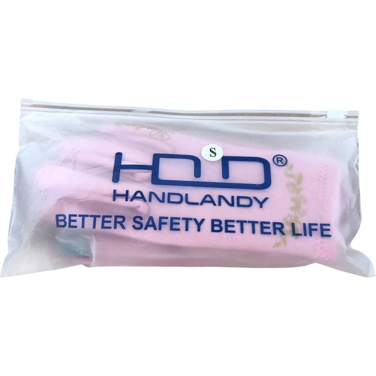 Handlandy Touchscreen Gloves Size S Women's Pink Silicone Grip Gardening Gloves