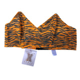 Savage X Fenty Medium Tiger Print Crop Bra Women's Lingerie New with Tags