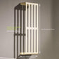 Towel Storage Rack Wall Mounted Adjustable Carbon Steel 4-6 Towels Matte Cream