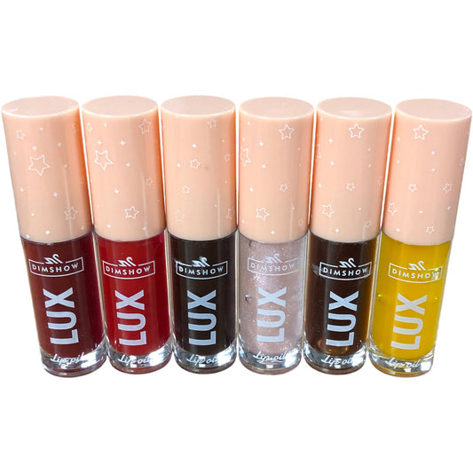 Dimshow Lux Lip Oil Set 3.5ml x6 Professional Makeup Moisturising Gloss