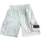 AVANTGARDE Cargo Shorts UKL Men's Light Blue 100 Cotton Summer Style