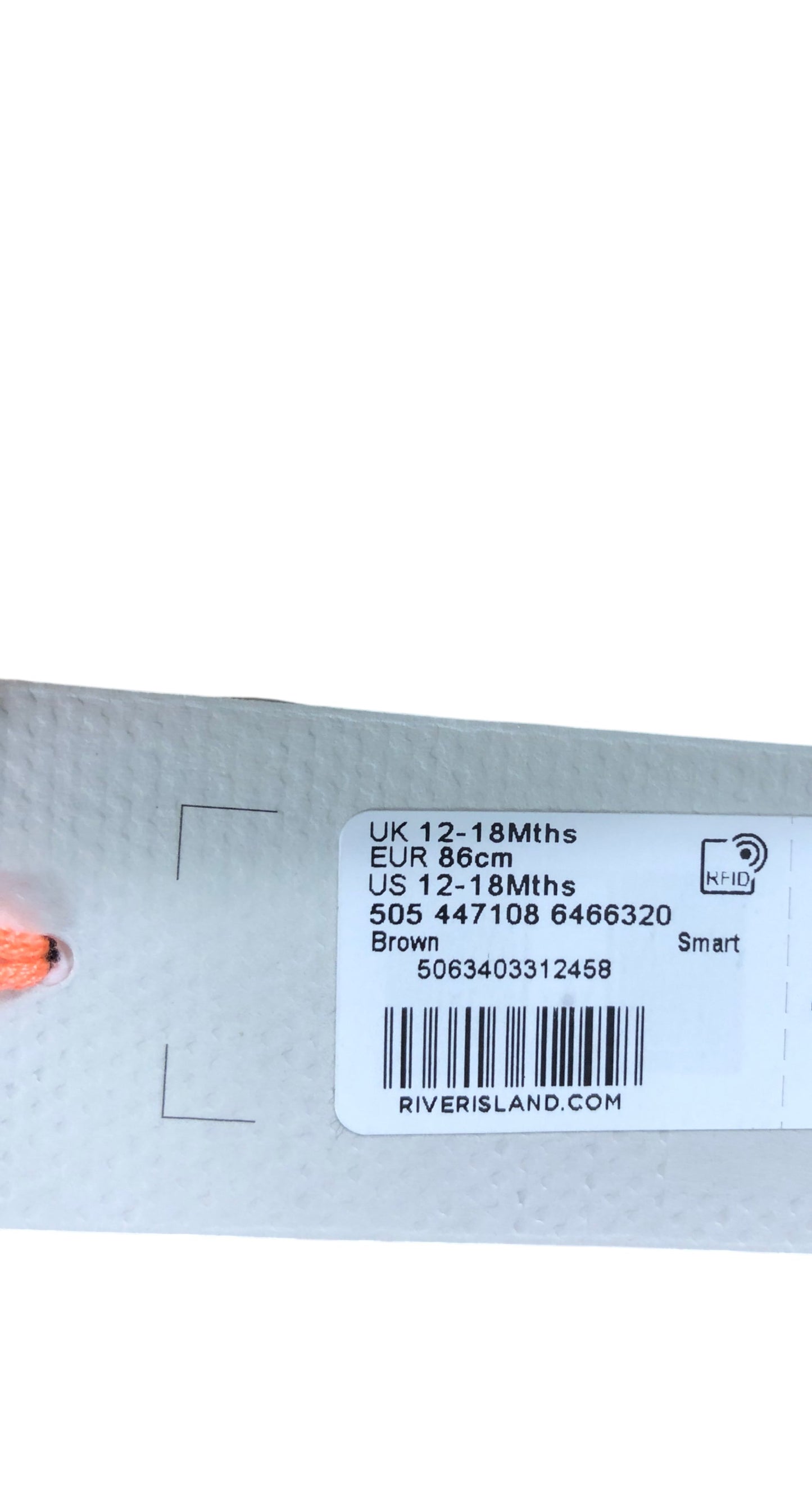 River Island Mini Girls Leopard Print Dress UK 12-18 Months Brown Fashion