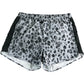 River Island UK S Men's Swim Shorts Leopard Print Quick Dry Stretch Fabric