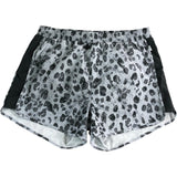 River Island UK S Men's Swim Shorts Leopard Print Quick Dry Stretch Fabric