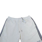 River Island Men’s White Shorts Size M Side Stripe Casual Lightweight