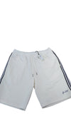 River Island Men’s White Shorts Size M Side Stripe Casual Lightweight