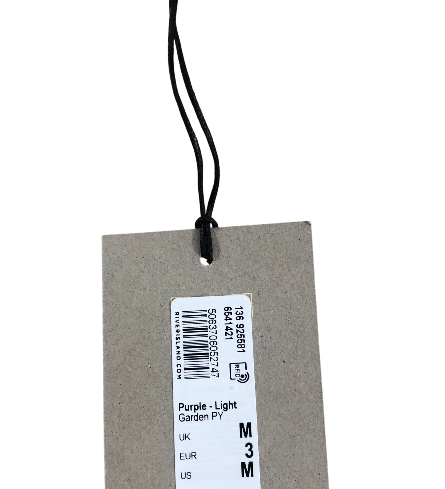 Rivers Island Purple Light Garden Pattern Skirt M Women's Pleated Style