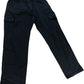 AVANTGARDE Cargo Pants Size 38 Mens Black Elasticated Casual Trousers