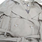 Trench Coat Size 12 Women's Classic Beige Double Breasted Outerwear