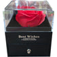 Best Wishes Jewellery Box With Red Rose And Necklace Gift Set