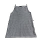 River Island Checked Smock Top Women's Gingham Pattern Black White Size Medium