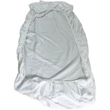 Fitted Cot Sheet 140x70cm Cotton White Baby Bedding