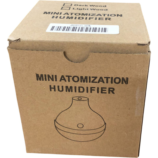 Mini Atomisation Humidifier USB 5V Compact Portable Design Light Wood