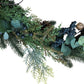 Greenery Garland Artificial Décor With Pine Cones And Berries 5FT
