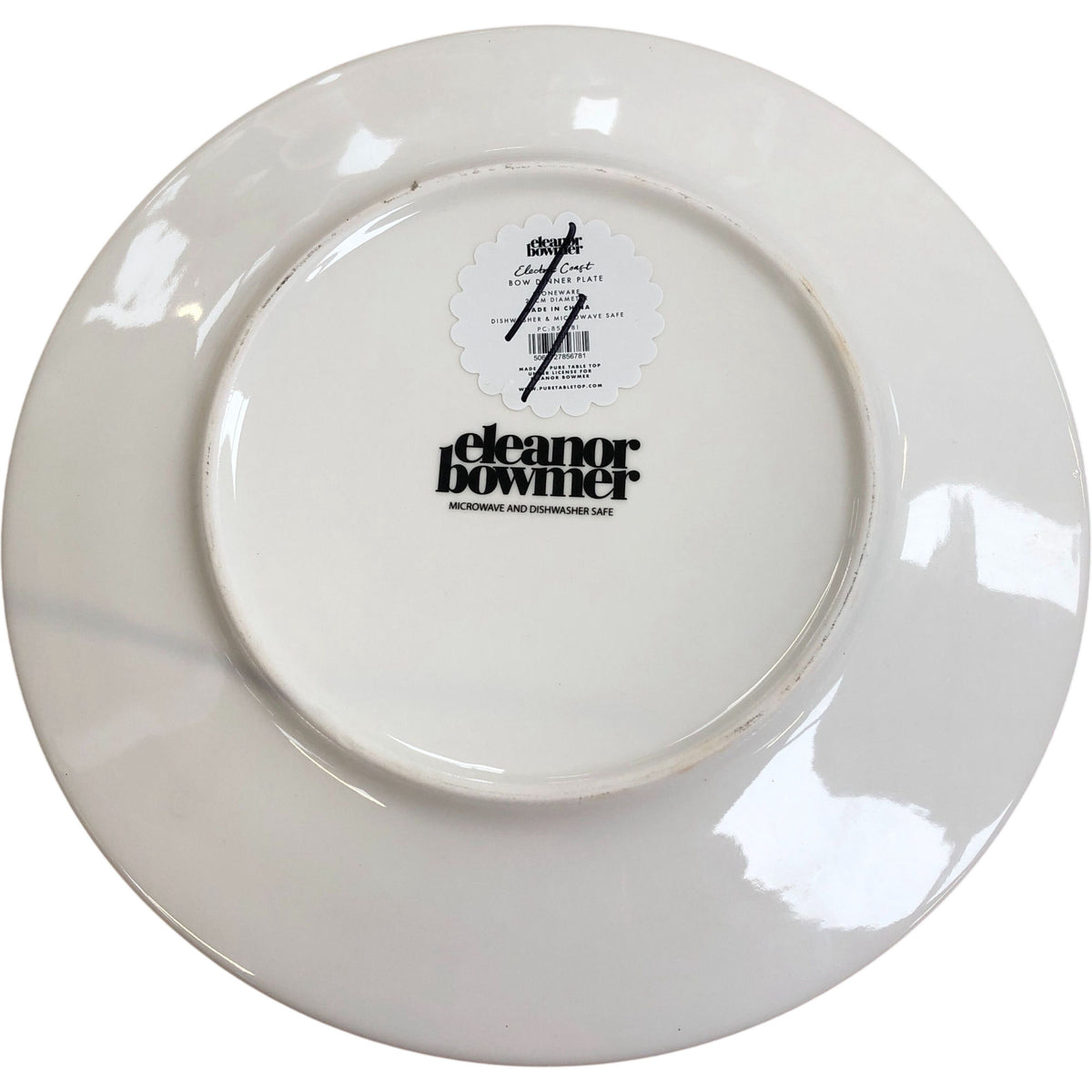 Eleanor Bowmer Electric Coast Bow Dinner Plate 27cm Diameter Stoneware