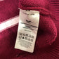 Crew Clothing Company Striped Sweater Size 14 Women's Burgundy Cotton Knit