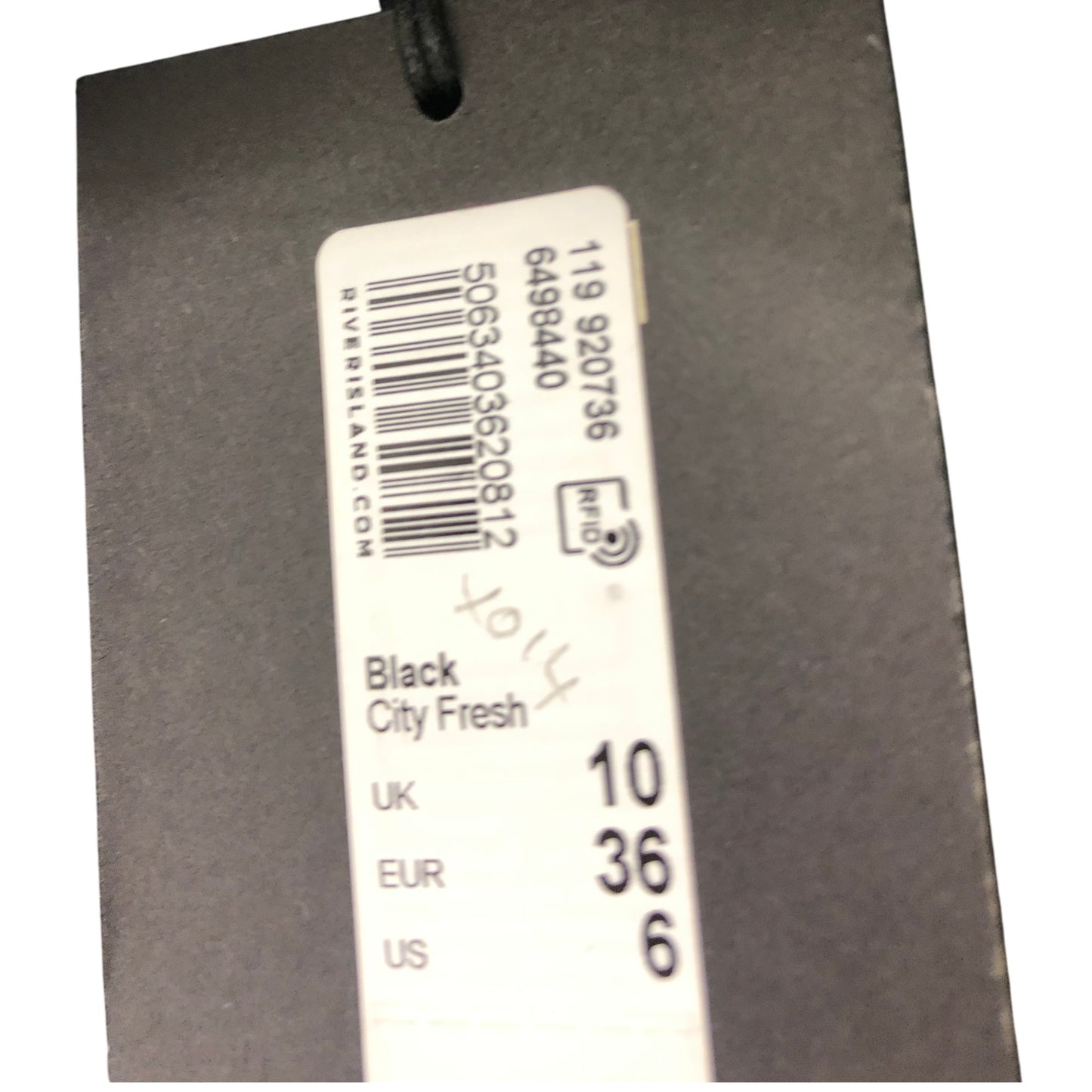 River Island Pleated Mini Skirt UK 10 Women's Black