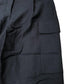 River Island Cargo Trousers Women's Black Wide Leg Casual Pants Size 8