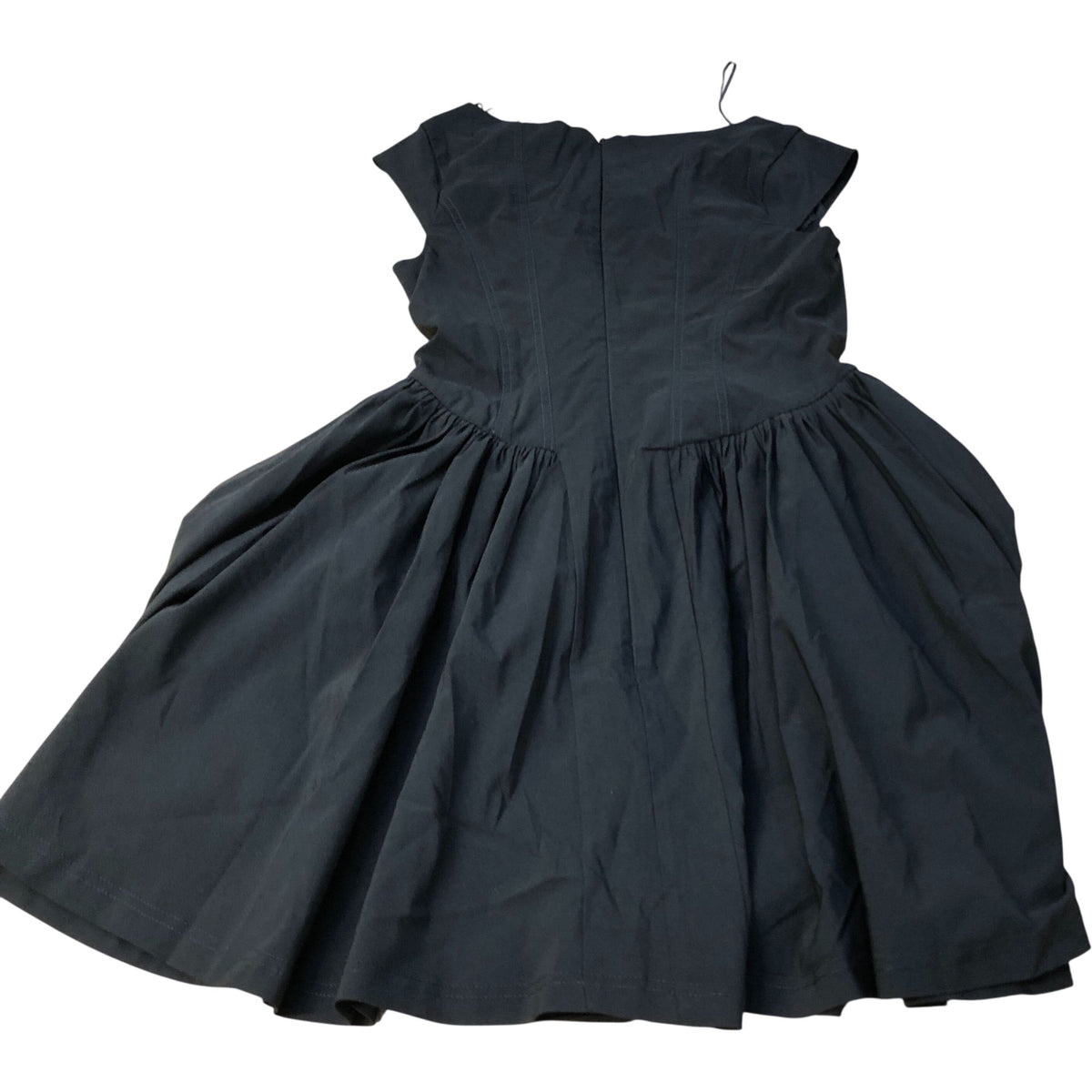 River Island Black Dress Women's Flared Casual Cotton Blend Sleeveless