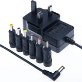 KepLe Power Supply UK 6V 2A Universal Adapter Multi Plug Compatible