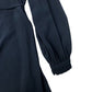 River Island Black Fit & Flare Long Sleeved Dress Size 12