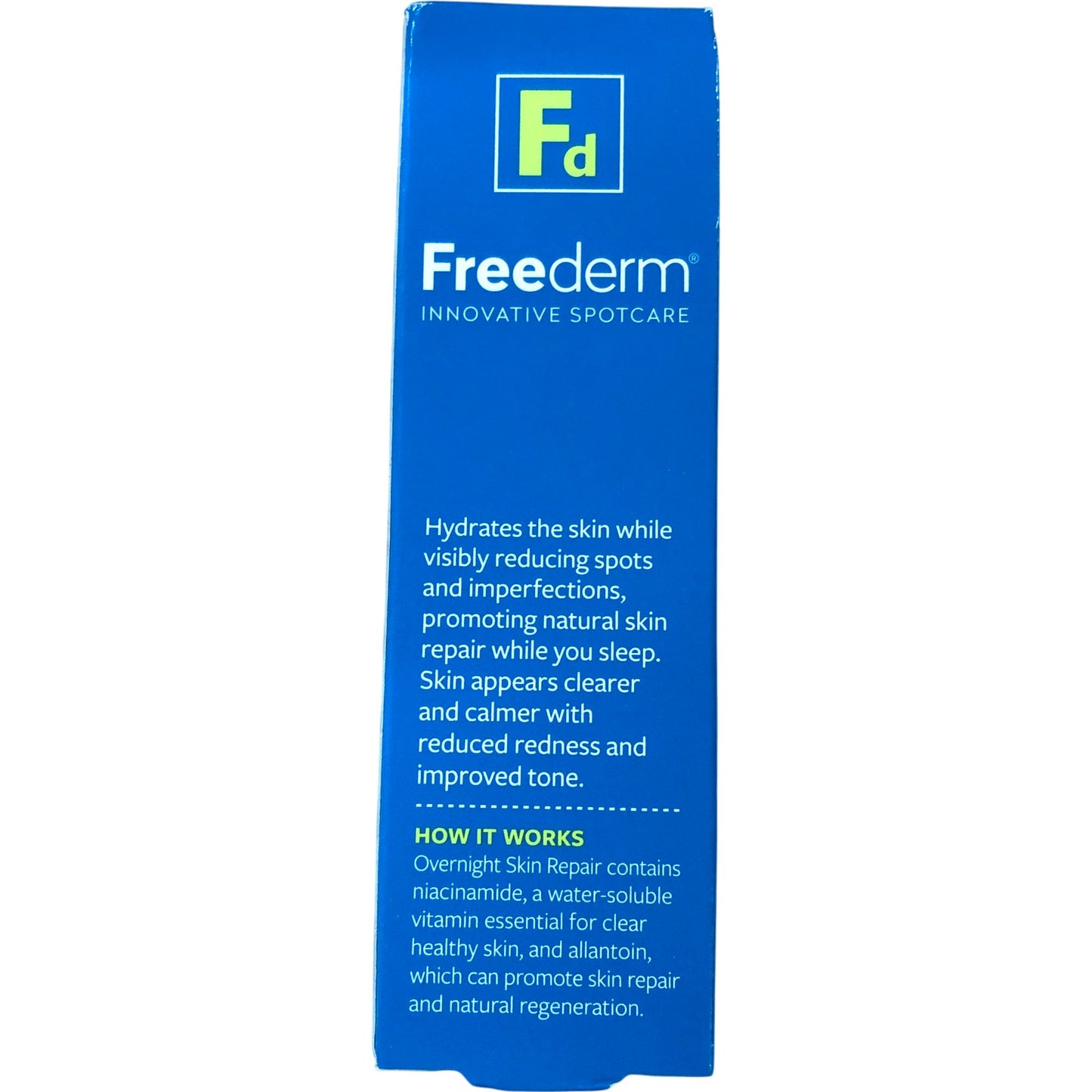 FREEDERM Overnight Skin Repair 50ml Hydrating Acne Treatment  Niacinamide 3 Pack