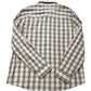 River Island Plaid Shirt S Men's Light Cotton Casual Shirt Blue White