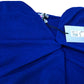 River Island Long Sleeve Dress Women's Royal Blue Polyester Blend Casual