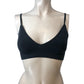 Boody Bralette Women's Grey Bamboo Triangle Bra Soft Cup Size S - UK 10