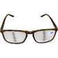Occi Chiari Reading Glasses Tortoiseshell Modern Soft Fit +2.50