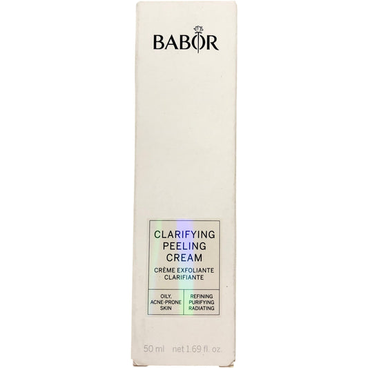 BABOR Clarifying Peeling Cream 50ml Exfoliating Treatment for Oily Skin