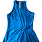 Maxi Dress Women Blue Sleeveless Flowy Elegant Casual Size 4 Petite