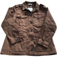 Baukjen Drake Organic Cotton Utility Jacket Milk Chocolate Size 16