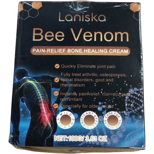 Laniska Bee Venom Pain Relief Bone Healing Cream 100g For Joint Pain Relief